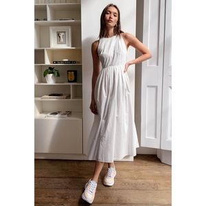 Nasty Gal "When Good Pleats" Midi Dress
